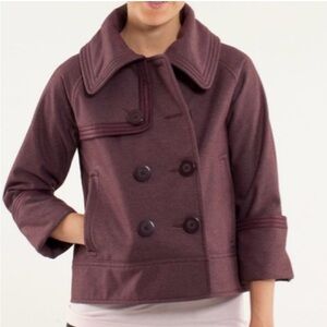 Lululemon Athletica Coco Softshell Bordeaux Drama